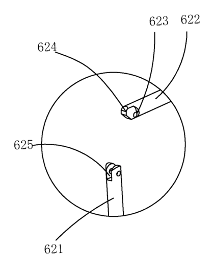 Telescopic Folding Table with Extension Panel and Built-In Trolley - Patent Fig. 16