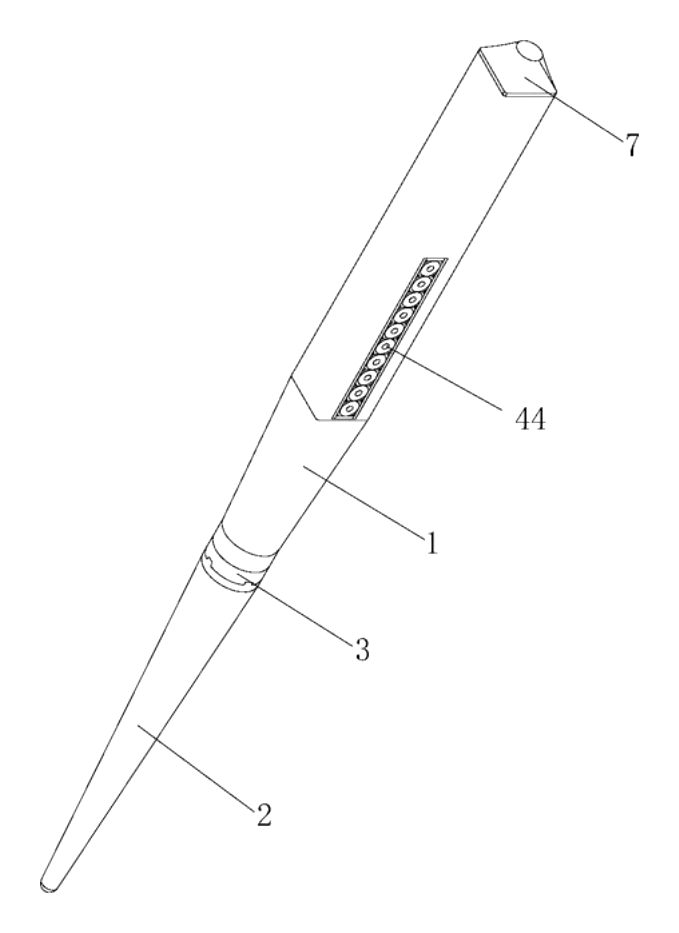 Motorized Hot Pot Chopsticks with Rotating, Detachable Magnetic Tips - patent drawing