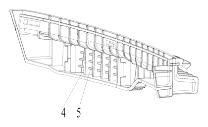 Headlamp-to-Bumper Adapter Bracket That Sets Gap and Flush in Three Directions - Patent Fig. 5