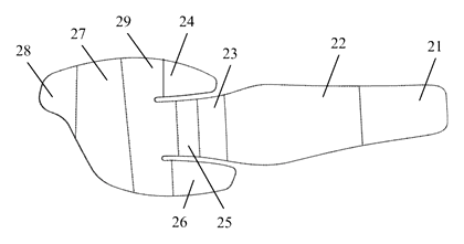 Heel-Less Carbon Plate Running Shoe Sole for Forefoot Strikers - Patent Fig. 4