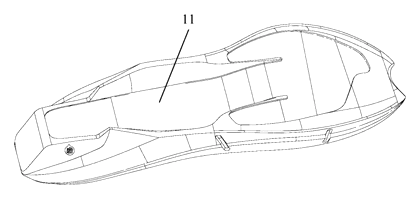 Heel-Less Carbon Plate Running Shoe Sole for Forefoot Strikers - Patent Fig. 6