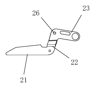 Replaceable Electric Fabric Cutting Knife Head with Alloy Inserts - Patent Fig. 17