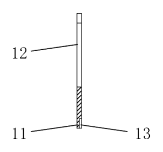 Replaceable Electric Fabric Cutting Knife Head with Alloy Inserts - Patent Fig. 4