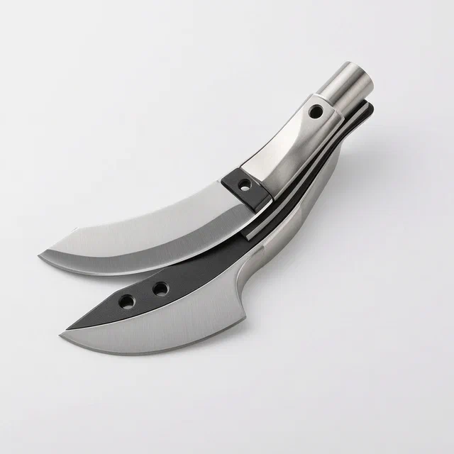 Replaceable Electric Fabric Cutting Knife Head with Alloy Inserts - product render