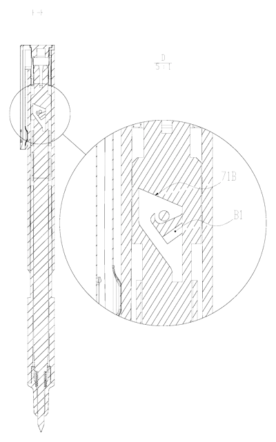 Slide-Action Retractable Pen with a Friction-Loaded Cam That Ignores Gravity - Patent Fig. 10