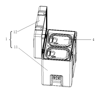 Sealed Inner Container for Food Heat-Preservation Boxes and Knapsacks - Patent Fig. 1