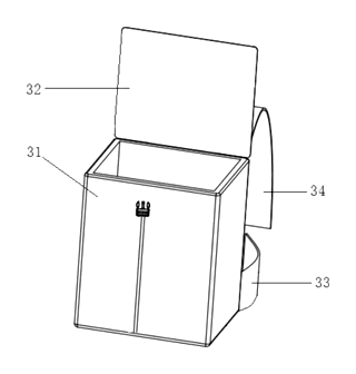 Sealed Inner Container for Food Heat-Preservation Boxes and Knapsacks - Patent Fig. 4