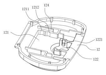 One-Touch Sealing Cup Lid with Rotating Plug and Spring Return - Patent Fig. 11