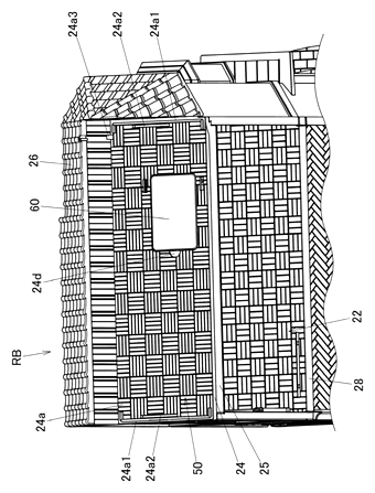 Transforming Construction Toy with an Extendable Roof Unit and Attic Room - Patent Fig. 7