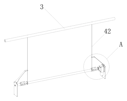 LED Plant Growth Lamp with Adjustable Angle, Folding and Automatic Lifting - Patent Fig. 3