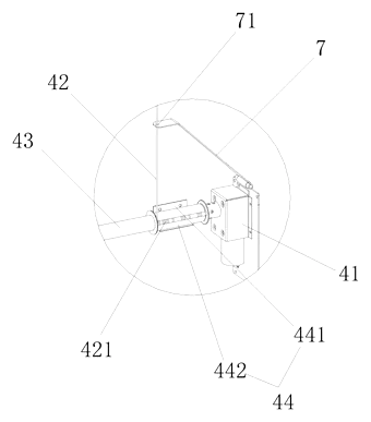 LED Plant Growth Lamp with Adjustable Angle, Folding and Automatic Lifting - Patent Fig. 4