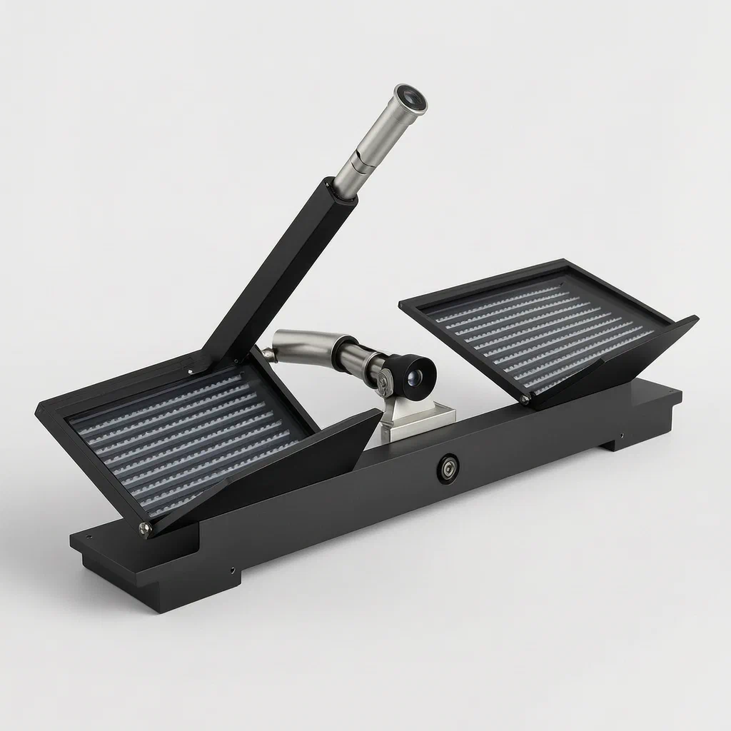 LED Plant Growth Lamp with Adjustable Angle, Folding and Automatic Lifting - product render