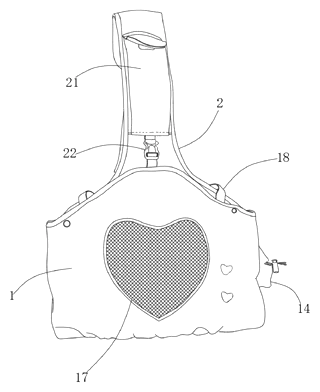 Multifunctional Pet Backpack with Adjustable Ventilation and Secure Restraint - Patent Fig. 1