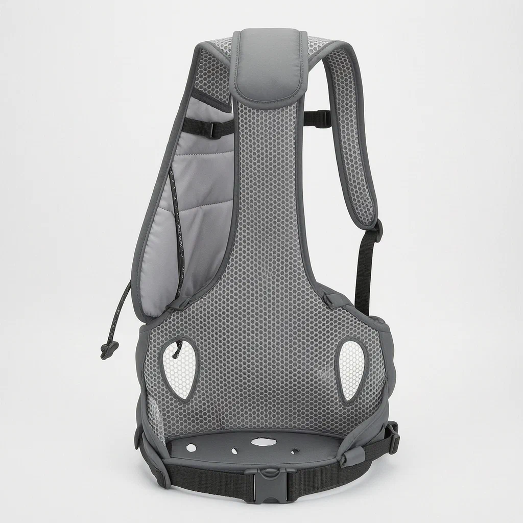 Multifunctional Pet Backpack with Adjustable Ventilation and Secure Restraint - product render